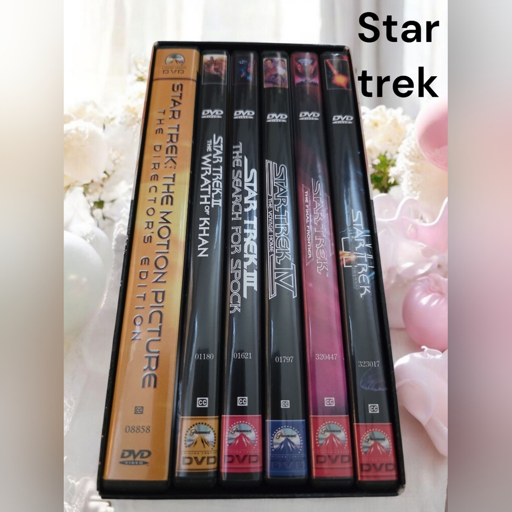 Vintage rare Star Trek the original crew movie collection DVD set
